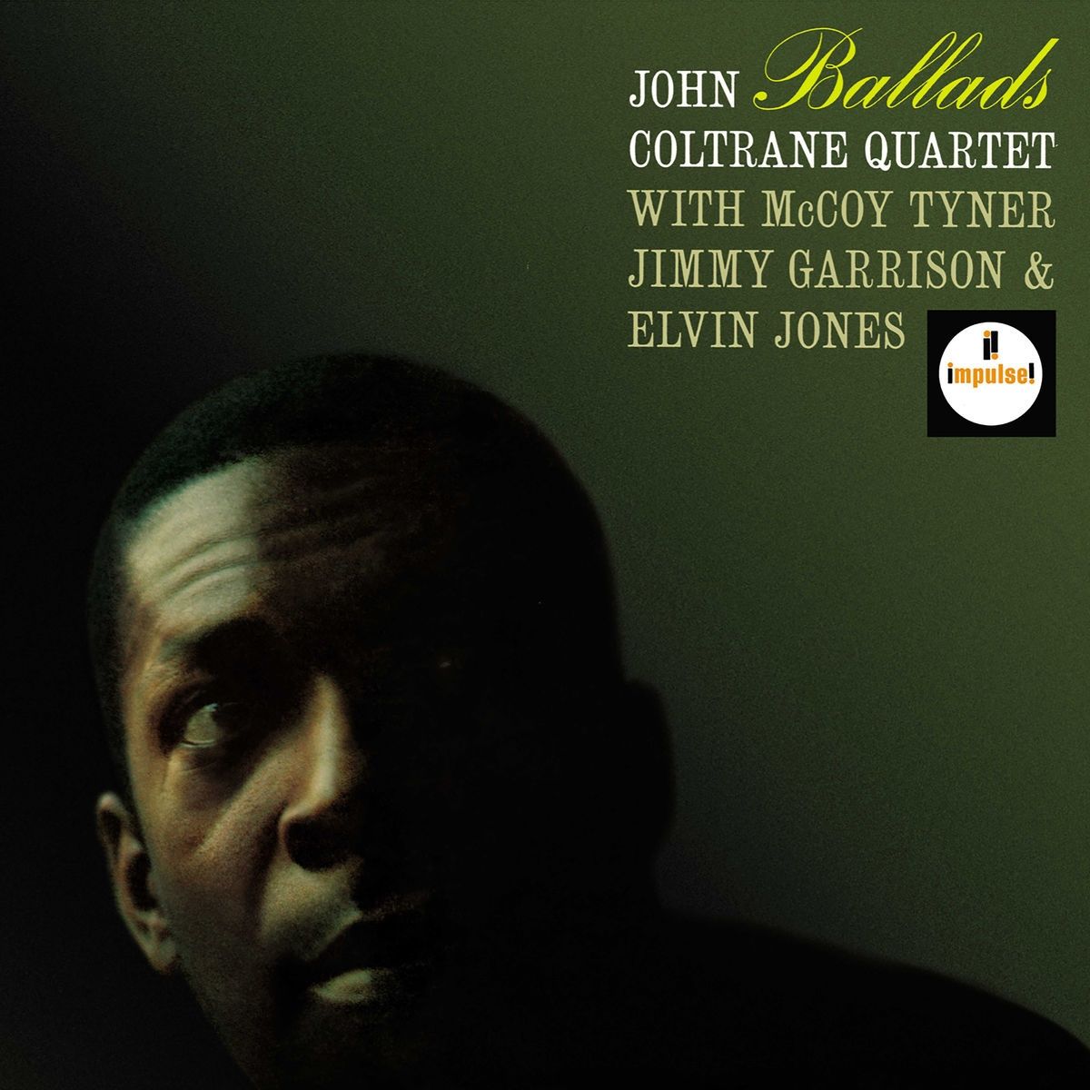 John Coltrane “Ballads” LP cover art