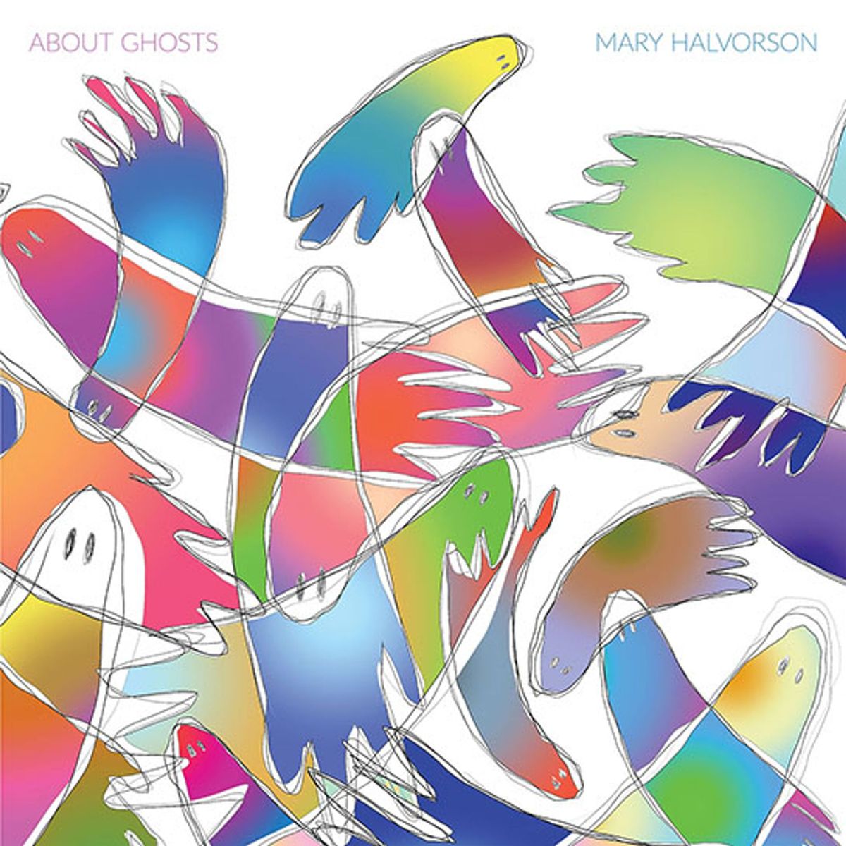 Mary Halvorson “About Ghost” CD cover art