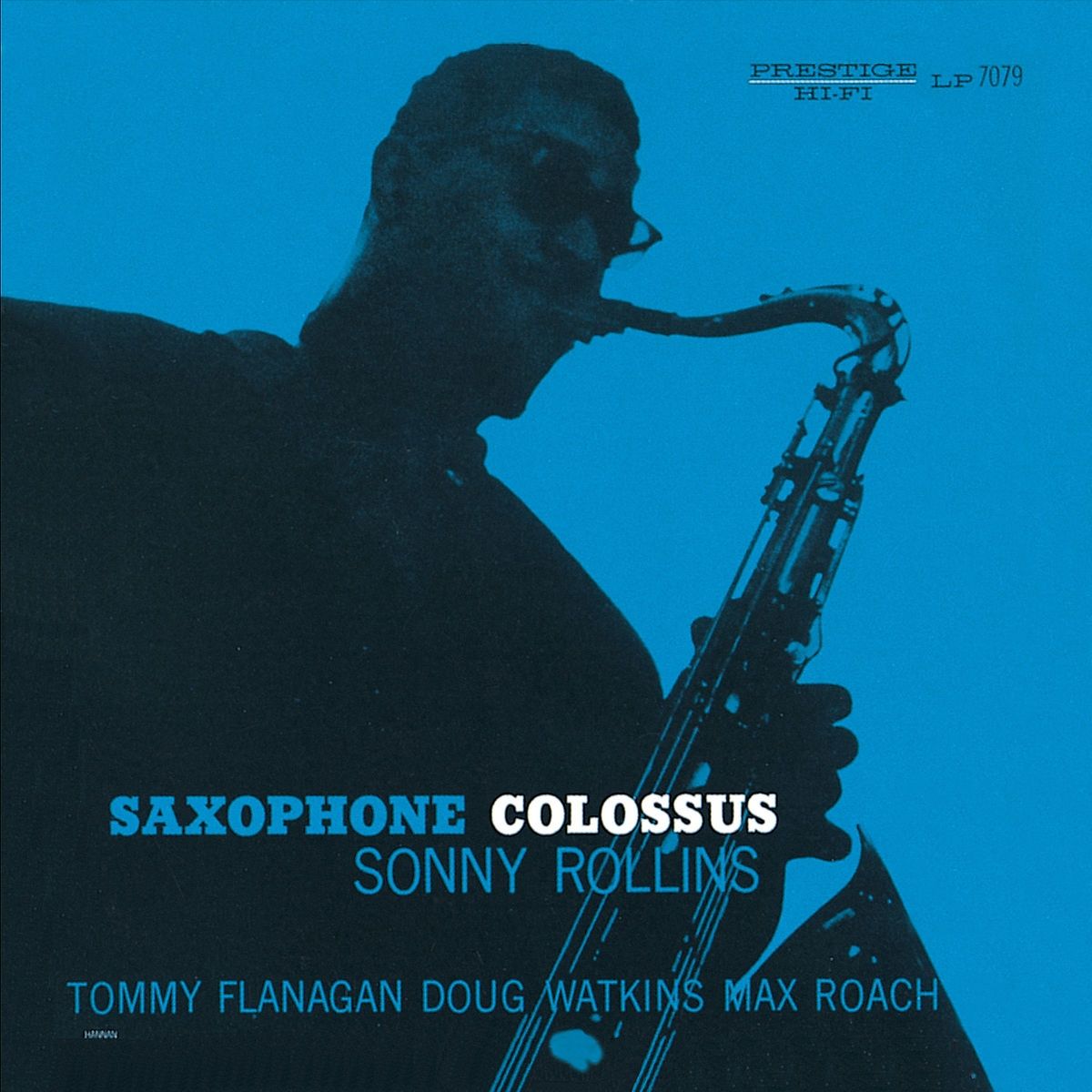 Sonny Rollins “Saxophone Colossus” LP cover art