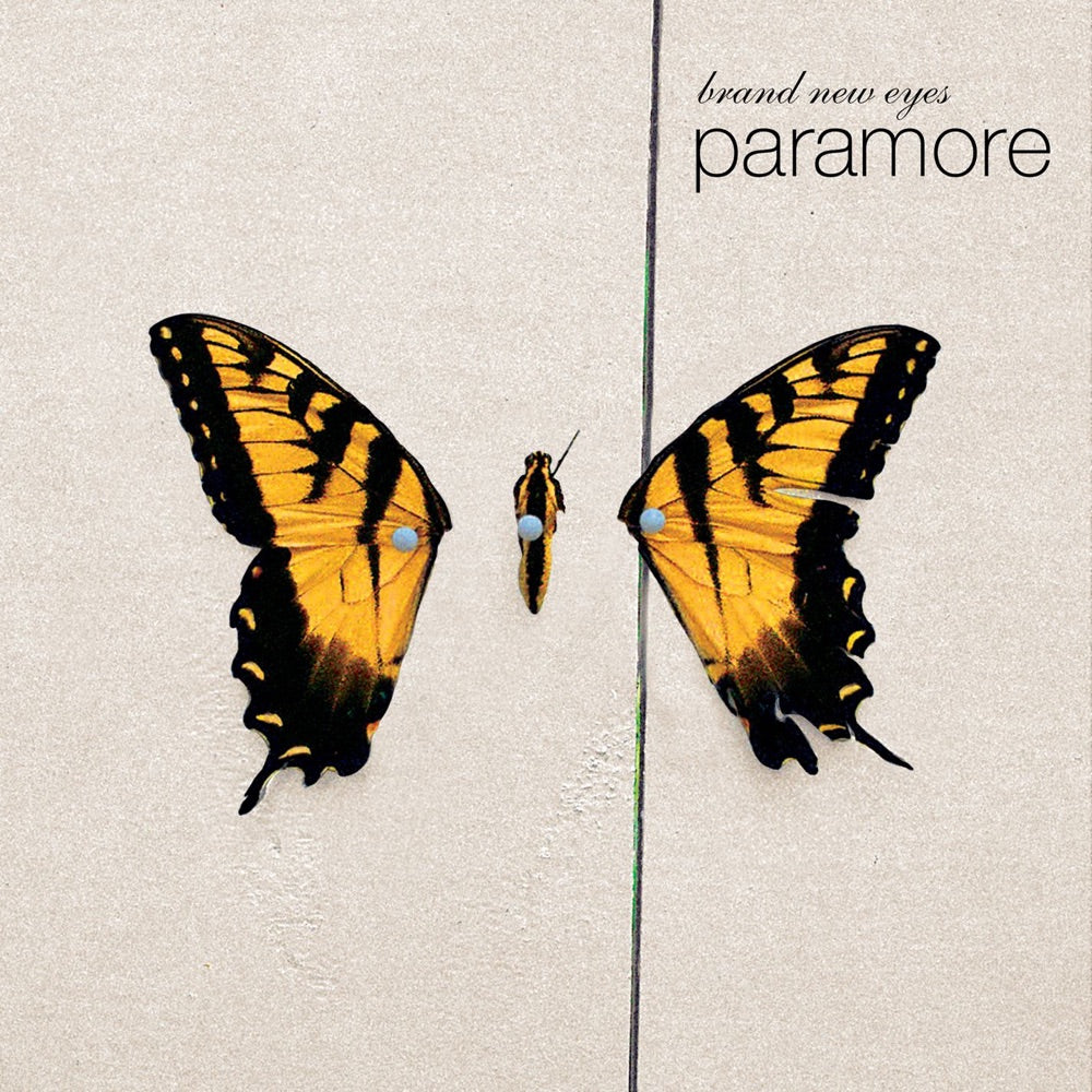 Paramore Brand New Eyes CD cover art