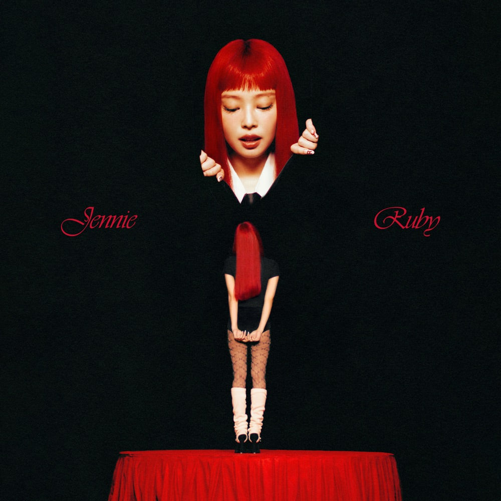 JENNIE Ruby CD cover art