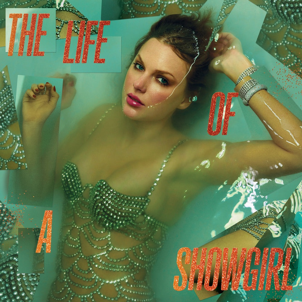 Taylor Swift The Life of a Showgirl CD cover art