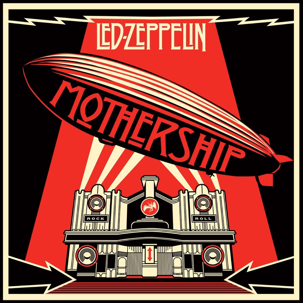 Led Zeppelin Mothership CD cover art
