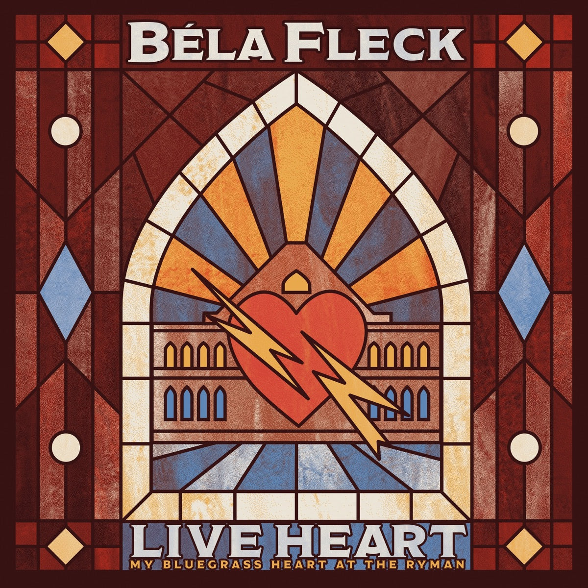 Béla Fleck - Live Heart: My Bluegrass Heart at the Ryman album cover