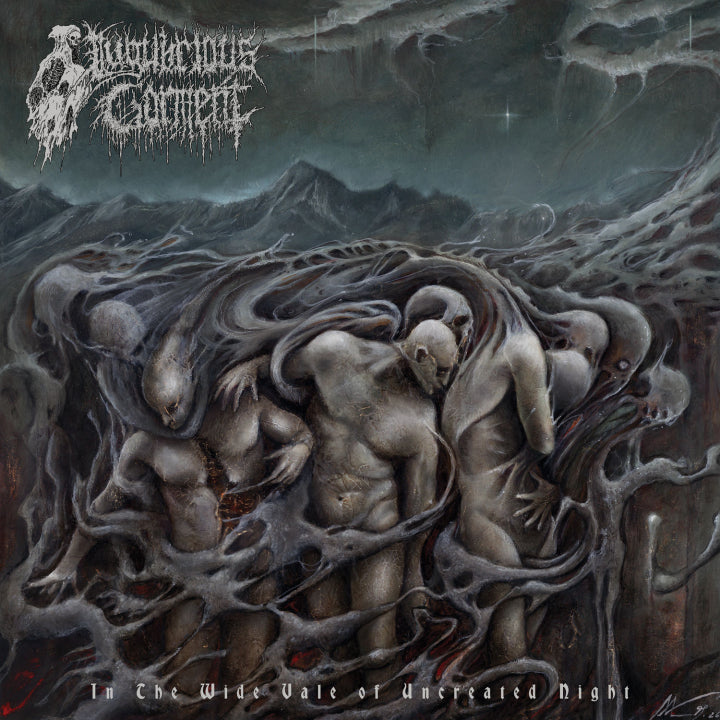 Lugubrious Garment "In The Wide Vale Of Uncreated Night" CD cover art