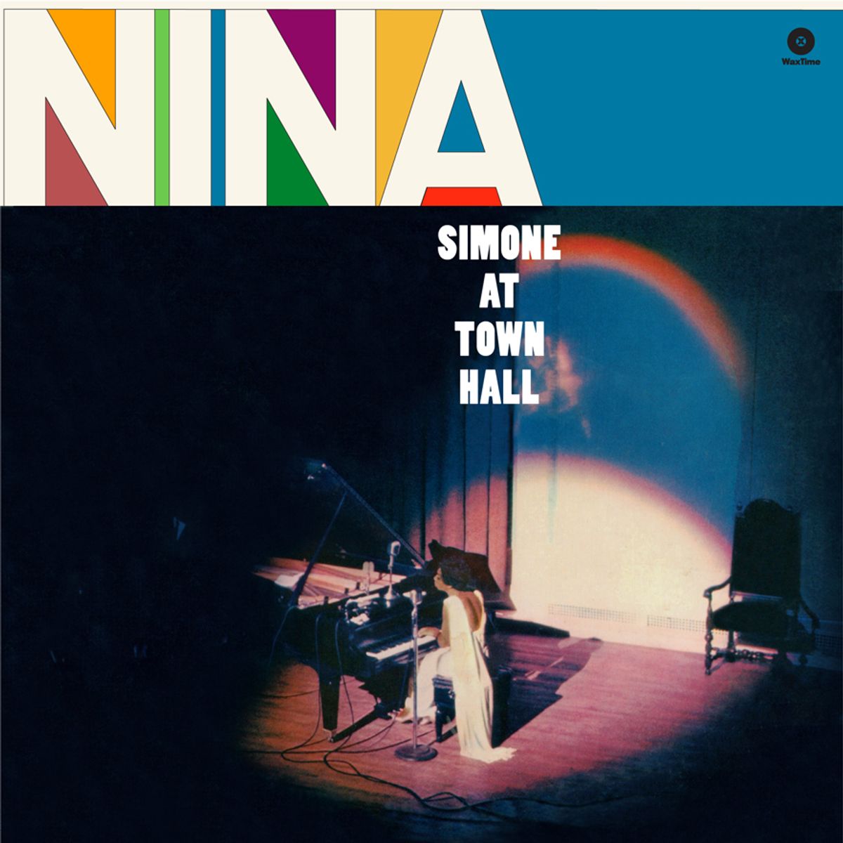 Nina Simone “At Town Hall” LP cover art