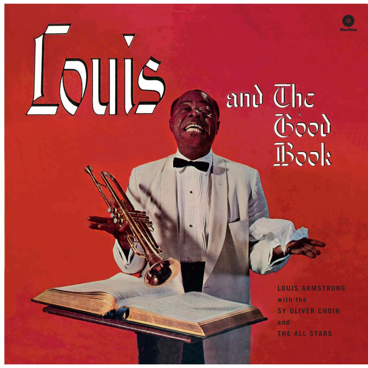 LOUIS Armstrong “And the Good Book” LP cover art