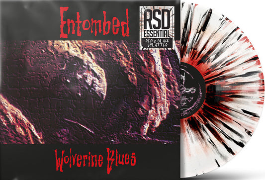 Entombed "Wolverine Blues" LP (White w/ Red & Black Splatter Vinyl)
