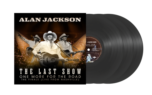 Alan Jackson "The Last Show: One More for the Road – The Finale" 3xLP cover art