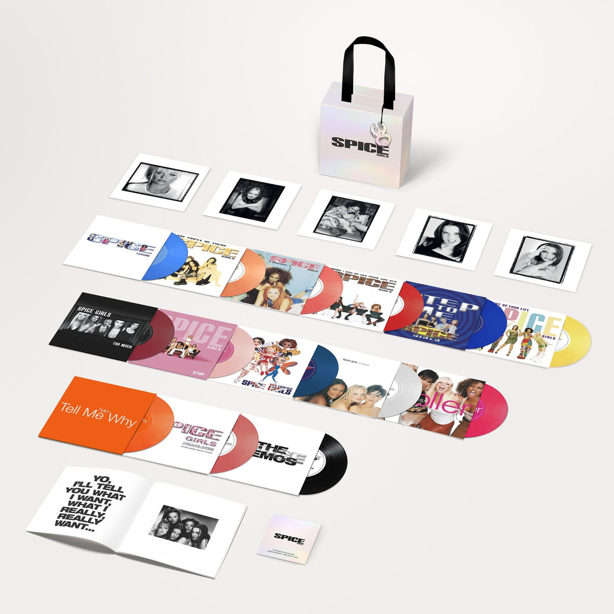 Spice Girls The Singles Collection cover art
