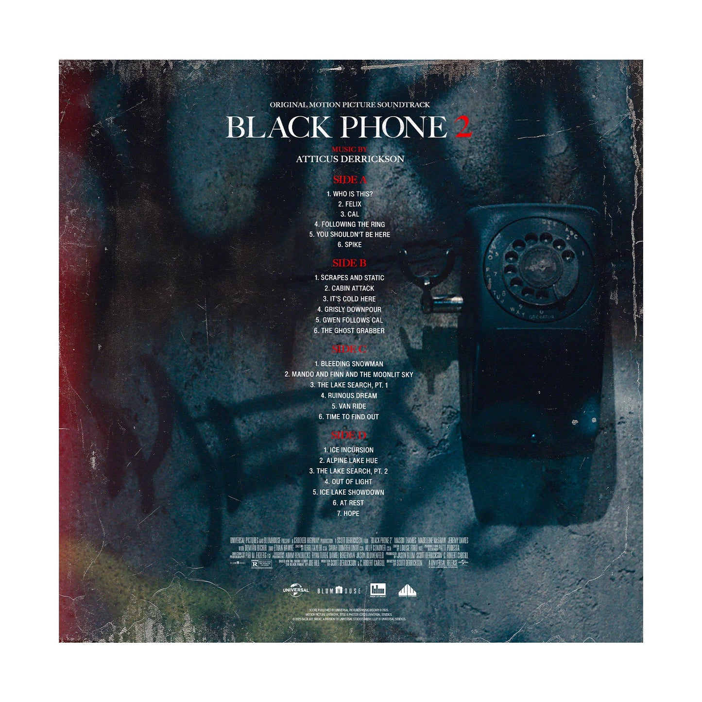 Atticus Derrickson "The Black Phone 2" 2LP