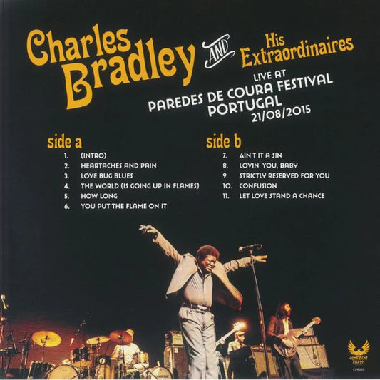 Charles Bradley and His Extraordinaires "Live At Paredes De Coura Festival Portugal" LP