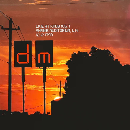 Depeche Mode "Live At KROQ 106.7, Shrine Auditorium 12/12/1998" LP