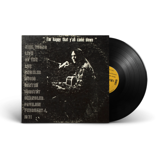 Neil Young "Dorothy Chandler Pavilion, 1971" LP
