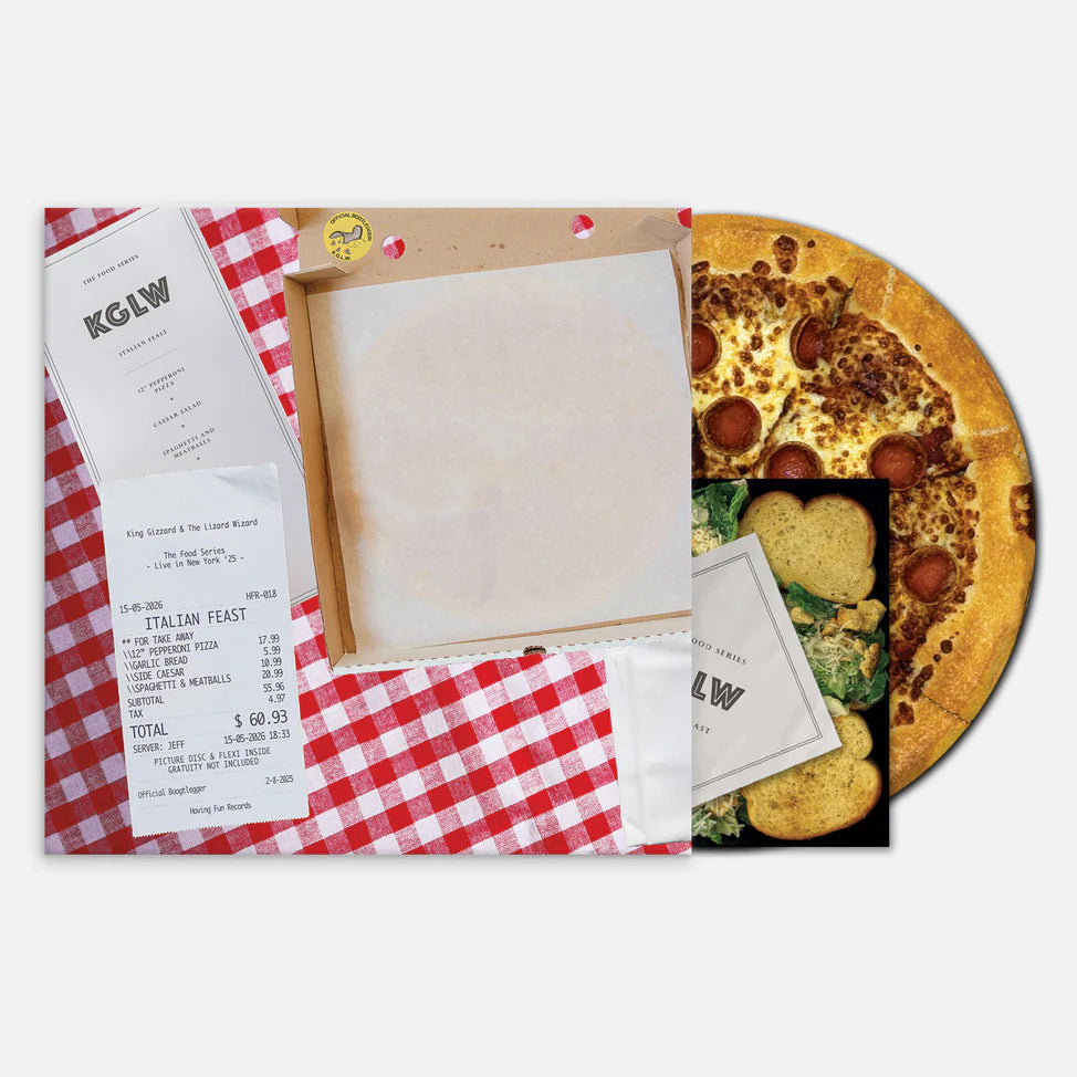 King Gizzard and The Lizard Wizard "Italian Feast" PIC LP