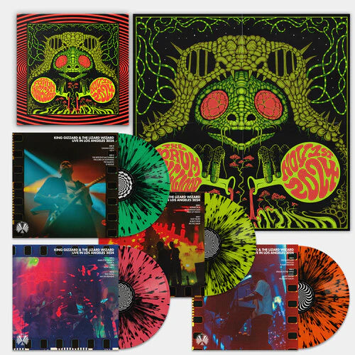 King Gizzard and the Lizard Wizard "King Gizzard - Live In Los Angeles '24" 4xLP