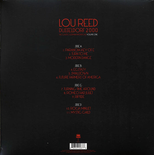 Lou Reed "Dusseldorf 2000 Volume 1: The Classic German Broadcast" 2xLP