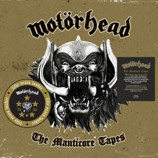 Motorhead "Manticore Tapes" LP