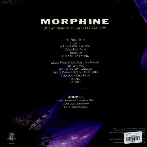 Morphine "Live At Transmusicales Festival 1993" LP