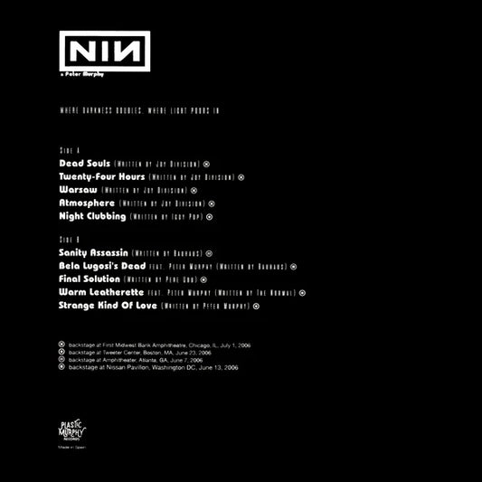 Nine Inch Nails / Peter Murphy "Where Darkness Doubles, Where Light Pours In" LP