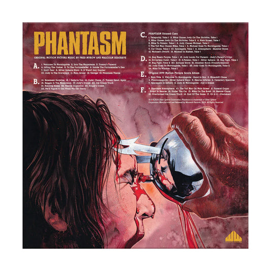 Fred Myrow and Malcolm Seagrave "Phantasm OST" 3xLP