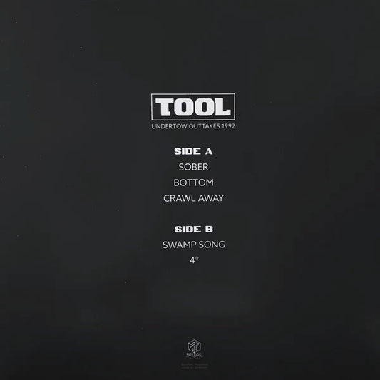 Tool "Undertow Outtakes 1992" LP