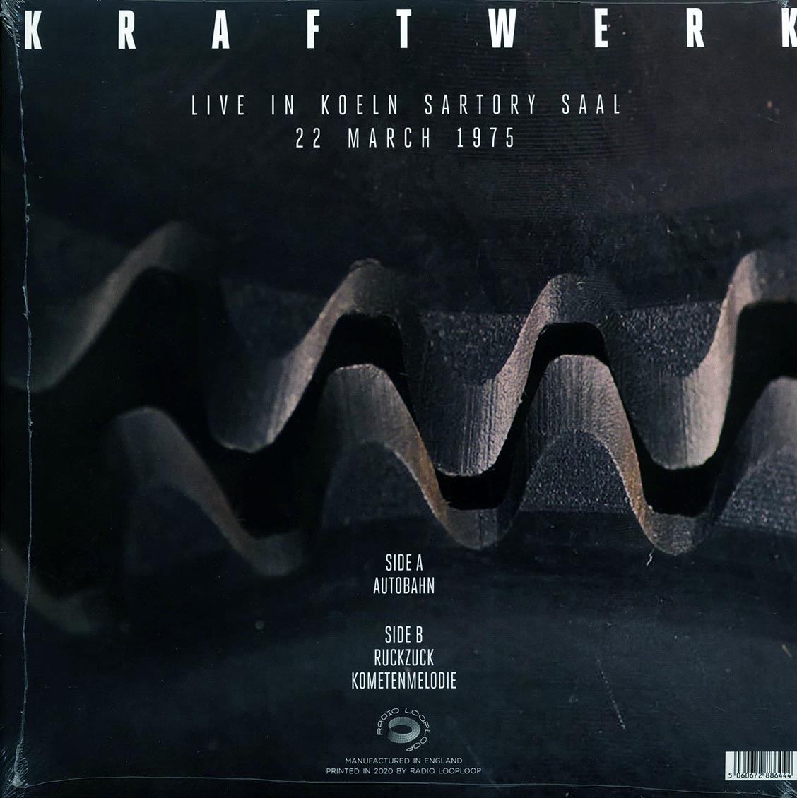 Kraftwerk "Live In Koeln Sartory Saal, March 22, 1975" LP