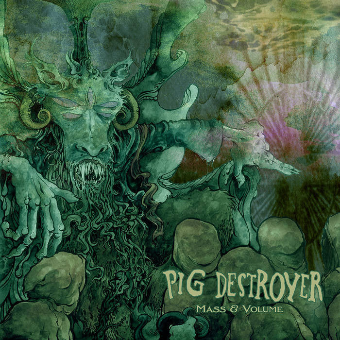 Pig Destroyer "Mass and Volume" LP - Dead Tank Records