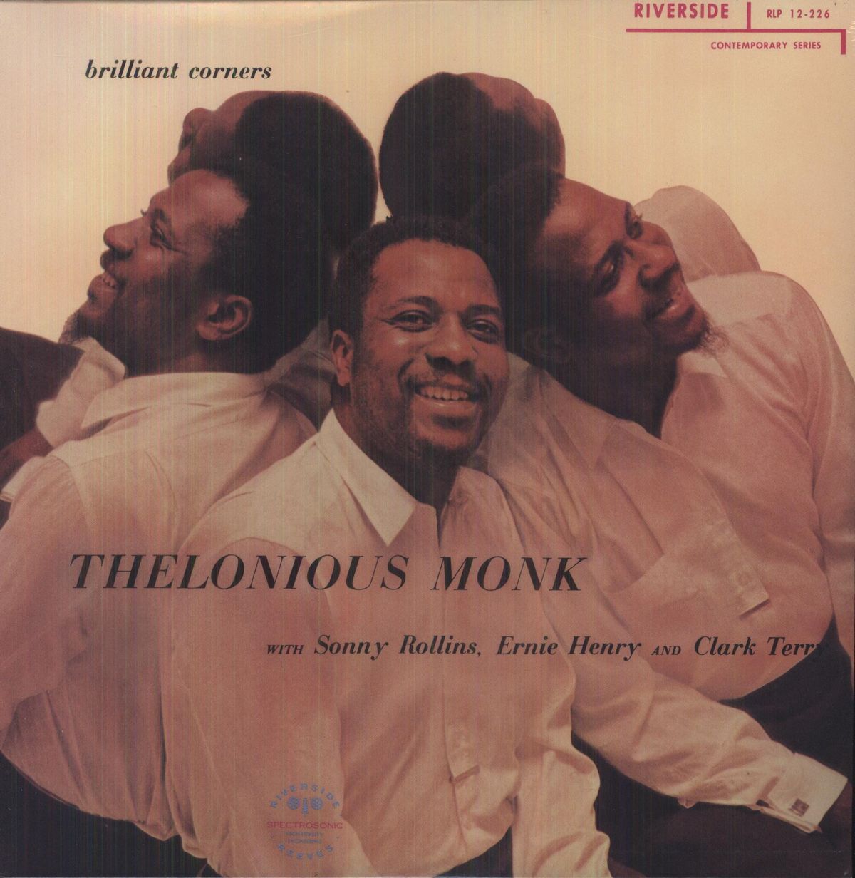 Thelonious MONK “Brilliant Corners” LP cover art