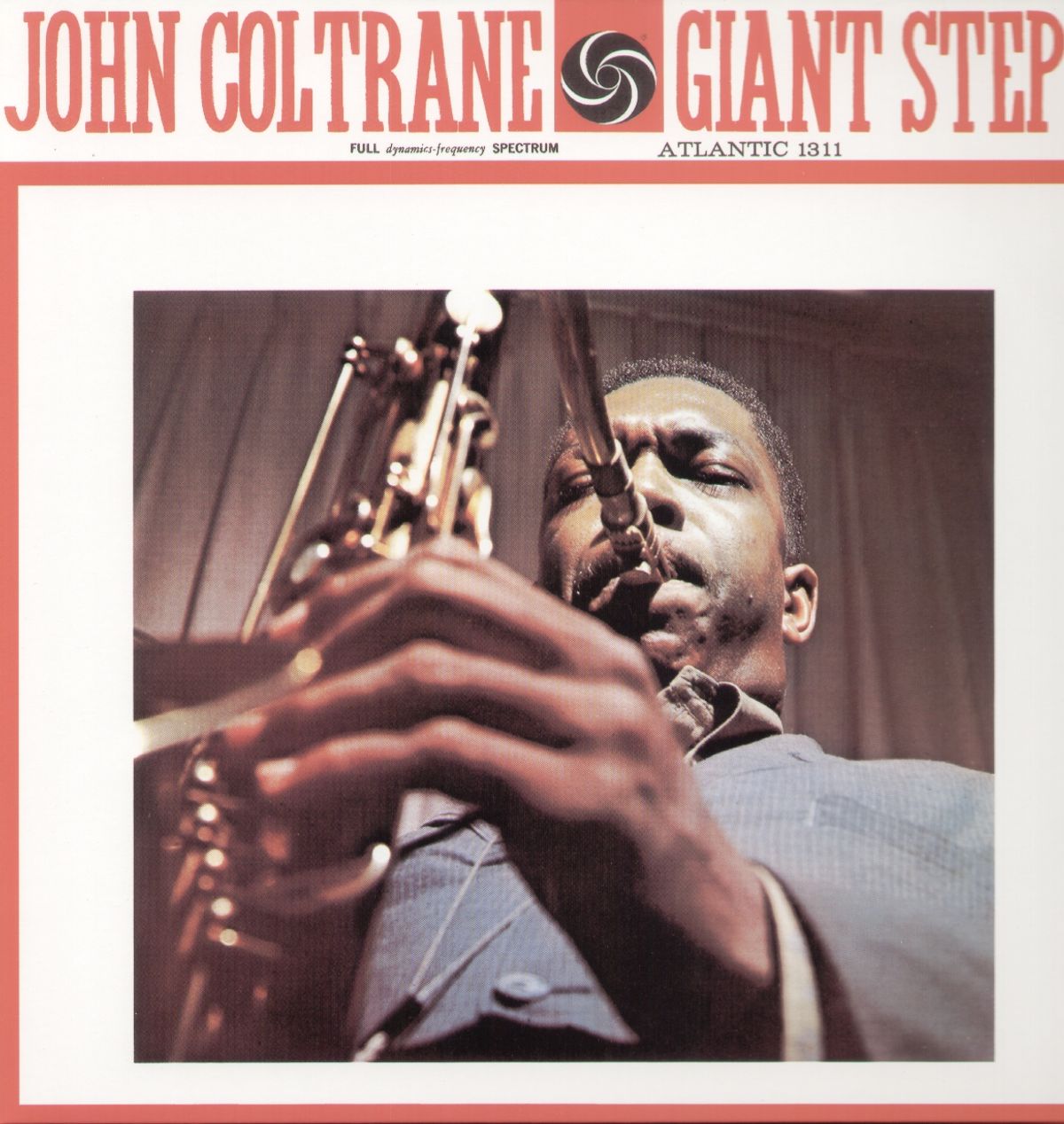 John Coltrane “Giant Steps” LP cover art