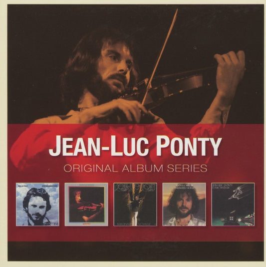Jean Luc Ponty “Original Album Series” CD cover art