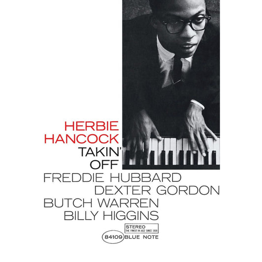 Herbie Hancock “Takin' Off” LP cover art