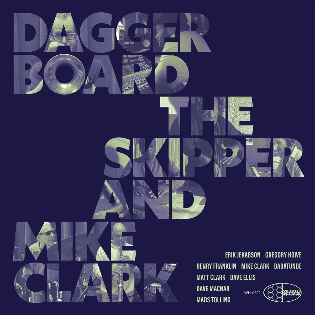 Daggerboard The Skipper & Mike Clark “Daggerboard the Skipper & Mike Clark” CD cover art