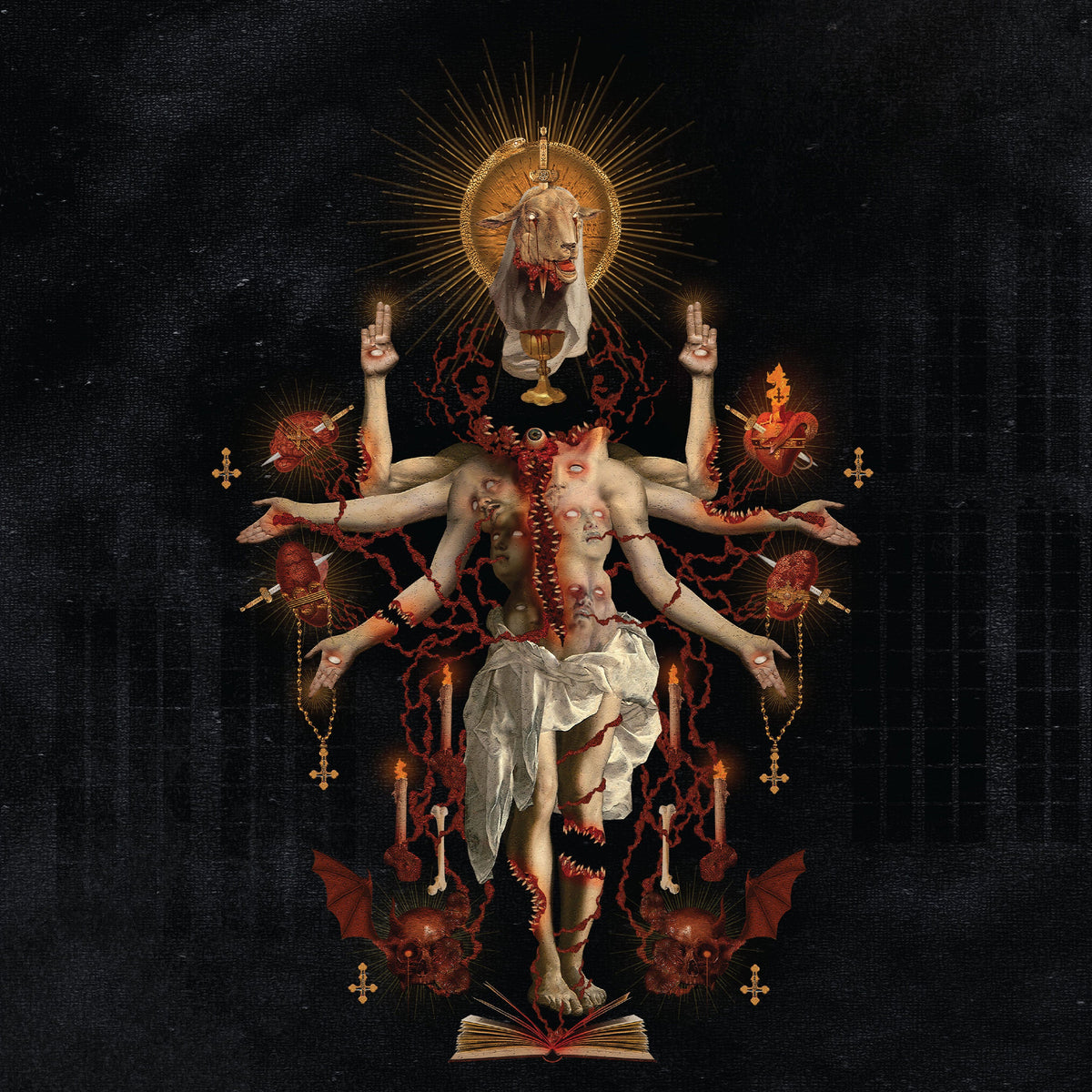 Satanic Planet - Dead Deities album cover