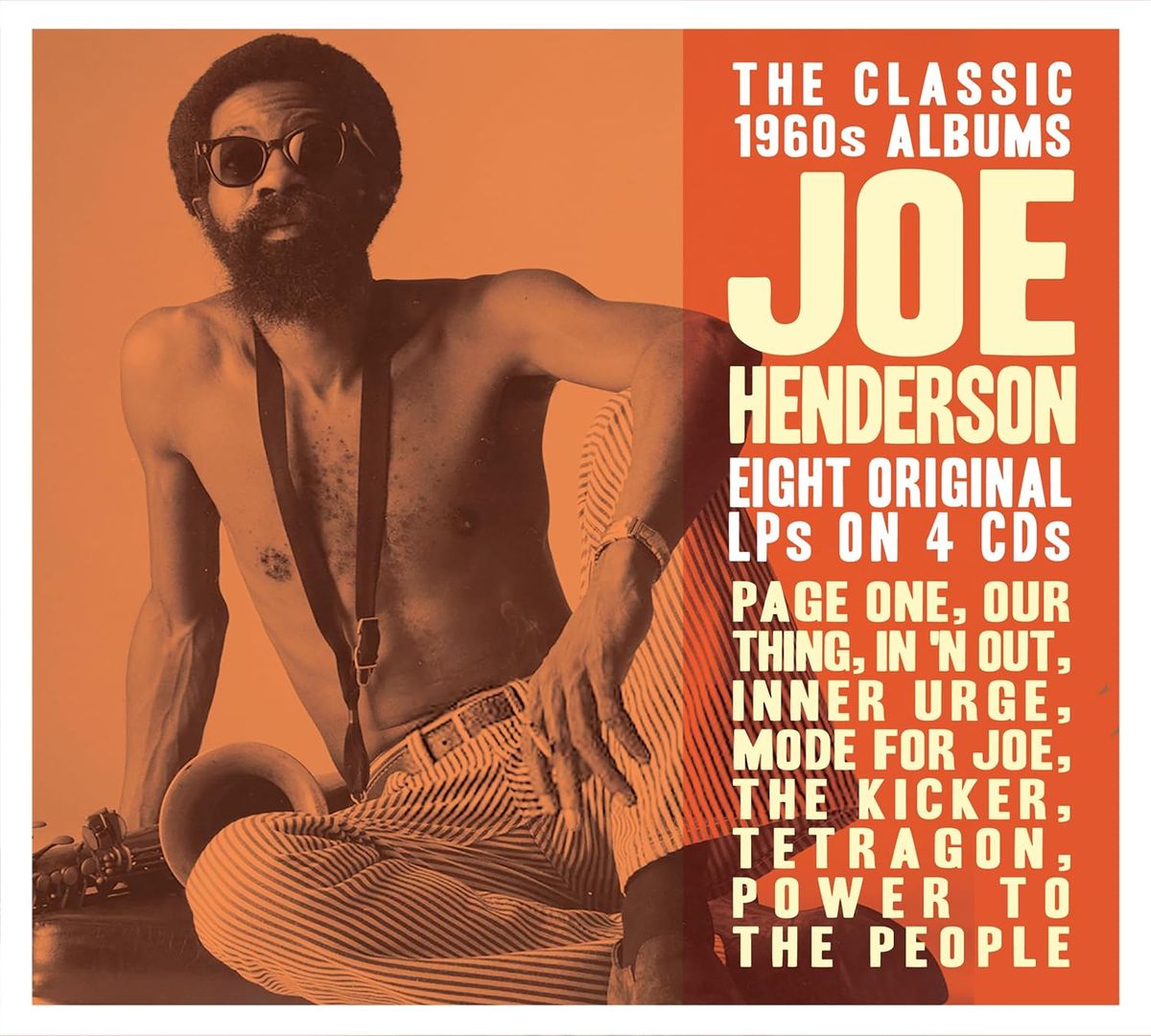 Joe Henderson “Classic 1960s Albums” 4xCD cover art