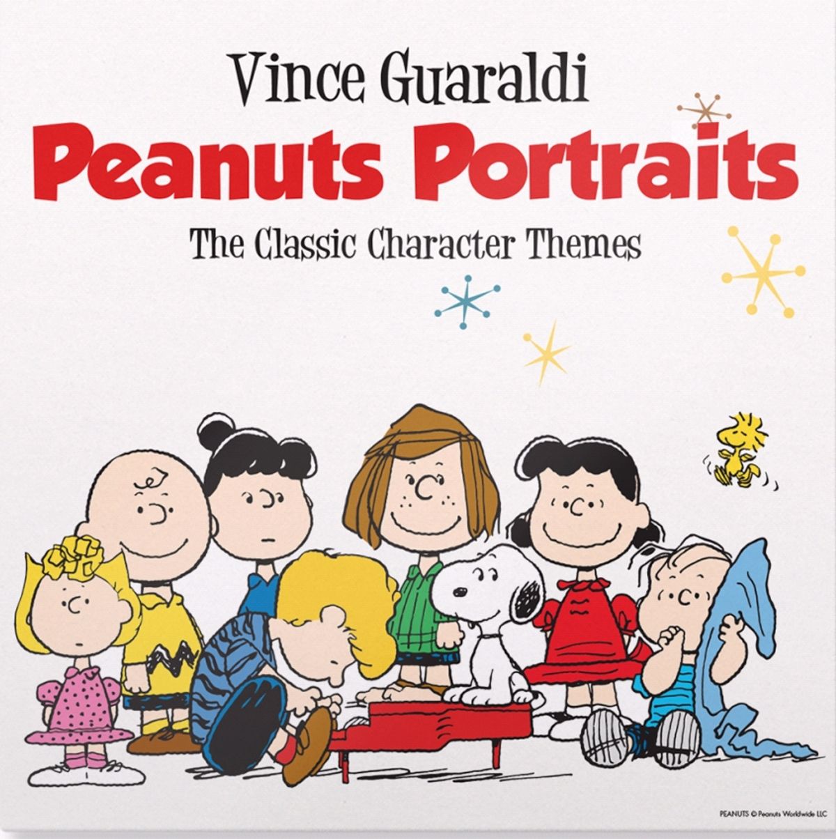 VINCE Guaraldi “Peanuts Portraits” LP cover art