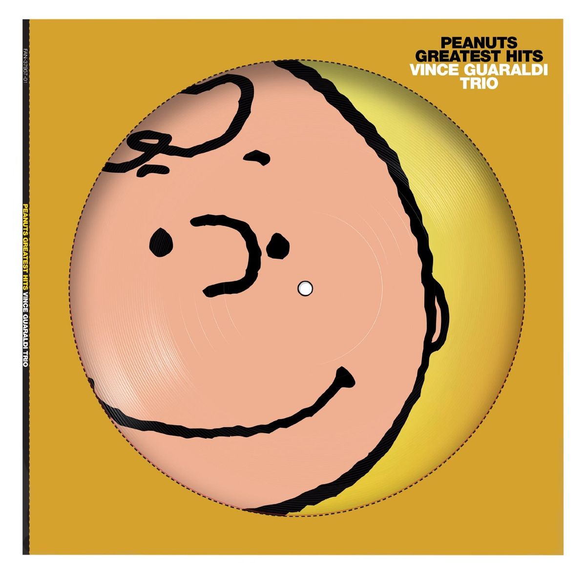Vince Guaraldi Trio “Peanuts Greatest Hits” (Picture Disc) LP cover art