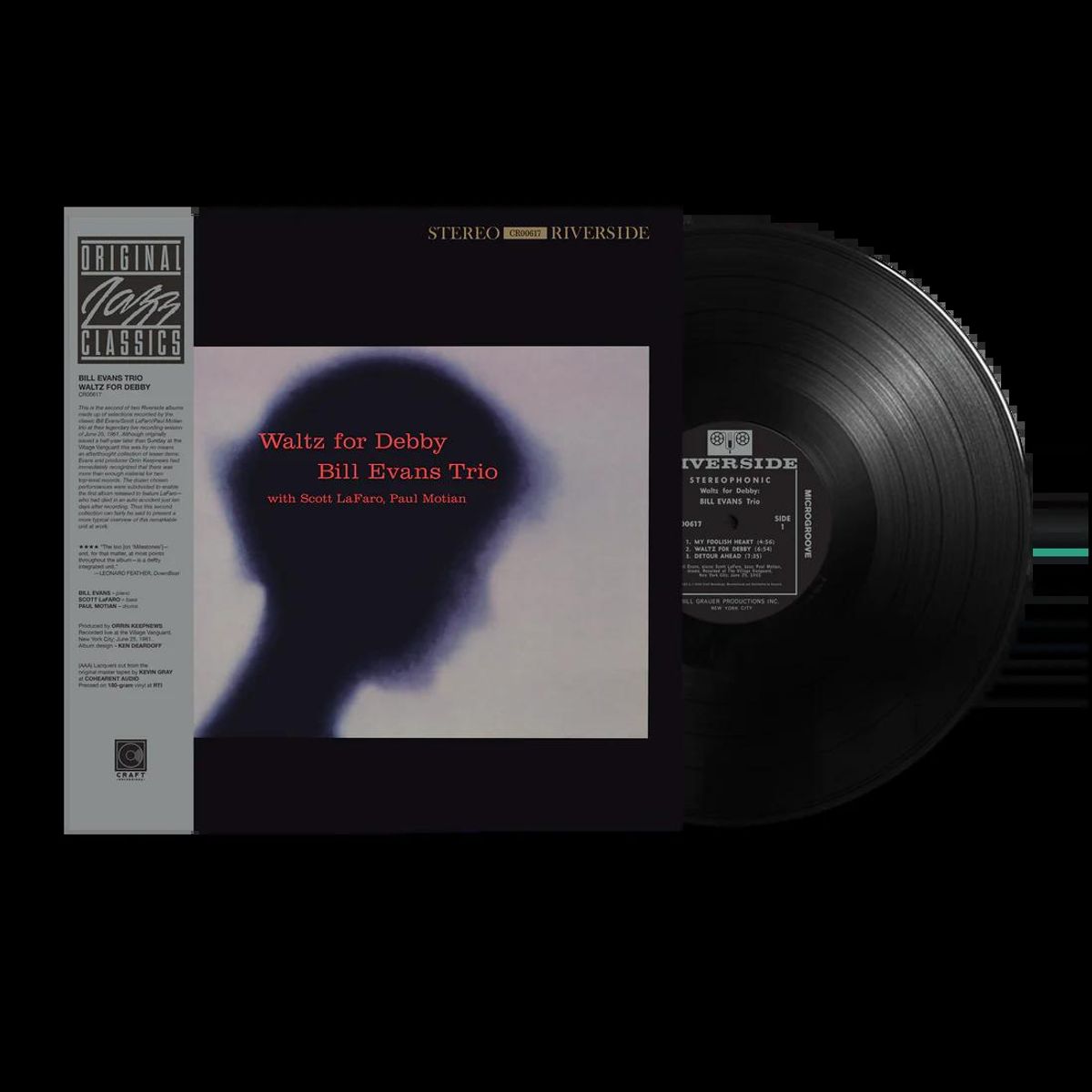 Bill Evans Trio “Waltz for Debby” LP cover art