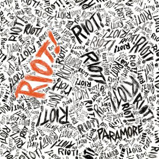 Paramore Riot! CD cover art