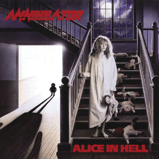 Annihilator Alice in Hell CD cover art