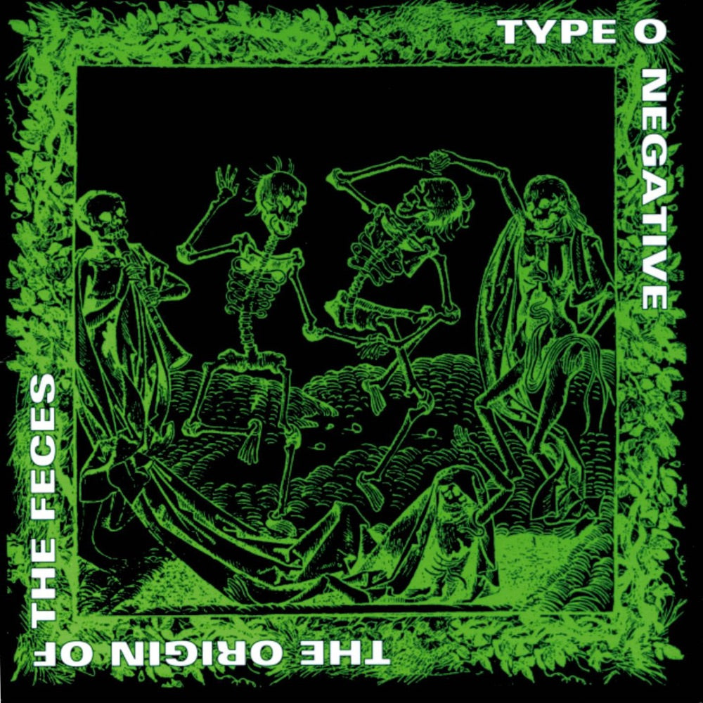 Type O Negative The Origin of the Feces CD cover art