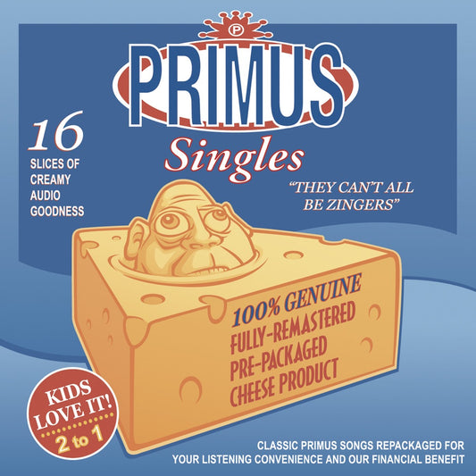 Primus They Can't All Be Zingers CD cover art