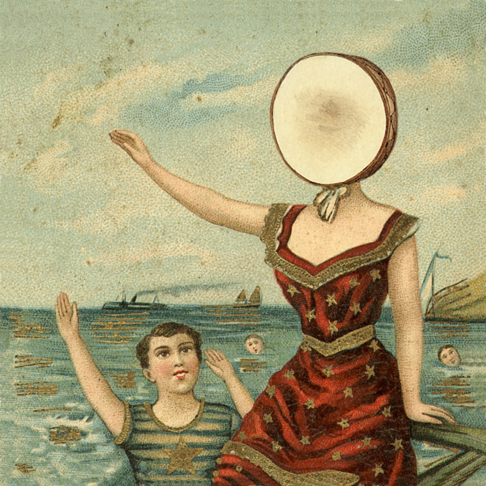 Neutral Milk Hotel In the Aeroplane Over the Sea CD cover art