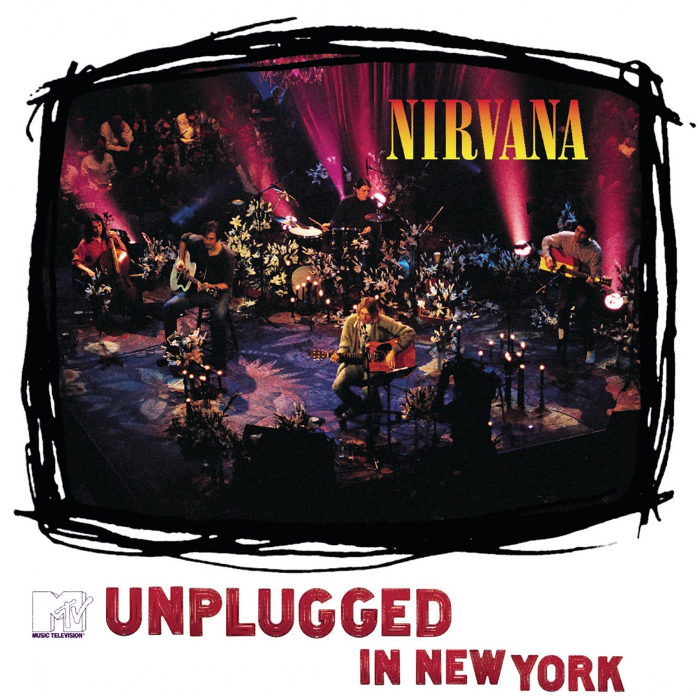 Nirvana MTV Unplugged in New York CD cover art