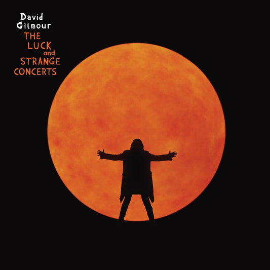 David Gilmour The Luck and Strange Concerts CD cover art