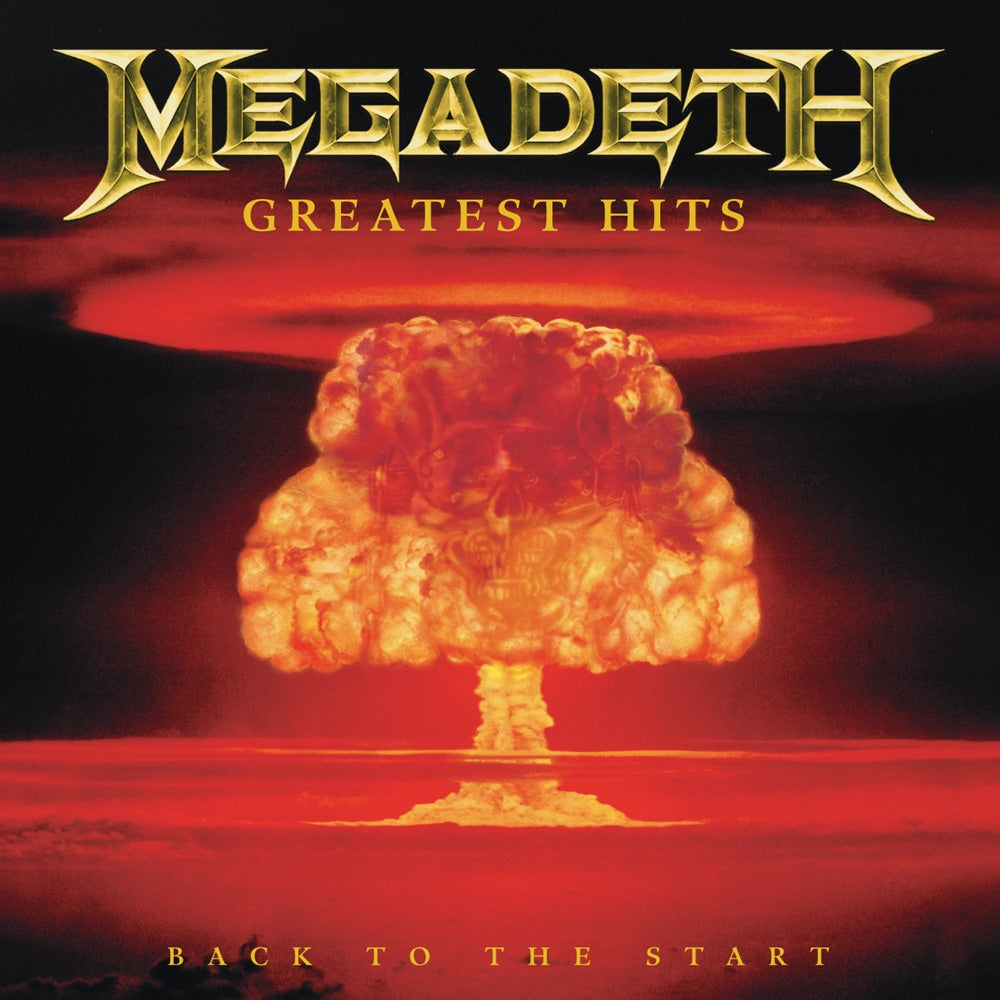 Megadeth Greatest Hits: Back to the Start CD cover art