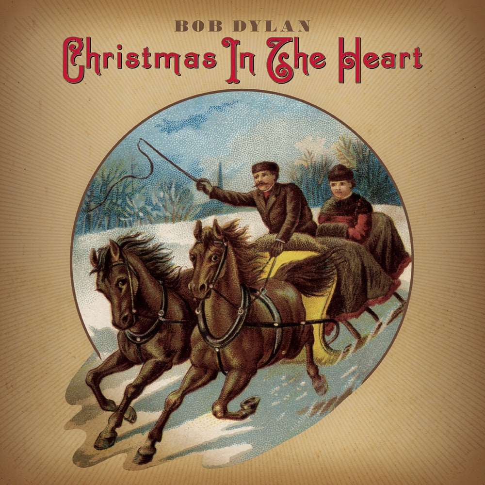 Bob Dylan Christmas in the Heart CD cover art