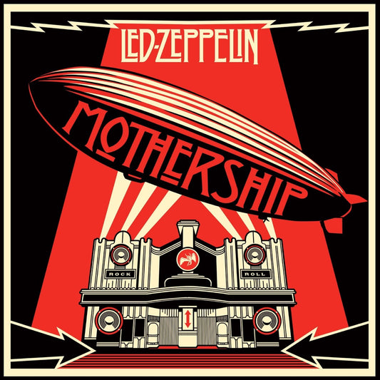 Led Zeppelin Mothership CD cover art