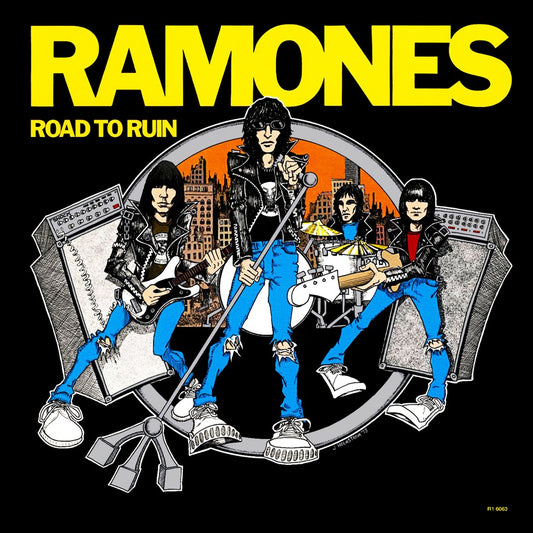 Ramones Road to Ruin CD cover art