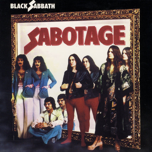 Black Sabbath Sabotage CD cover art